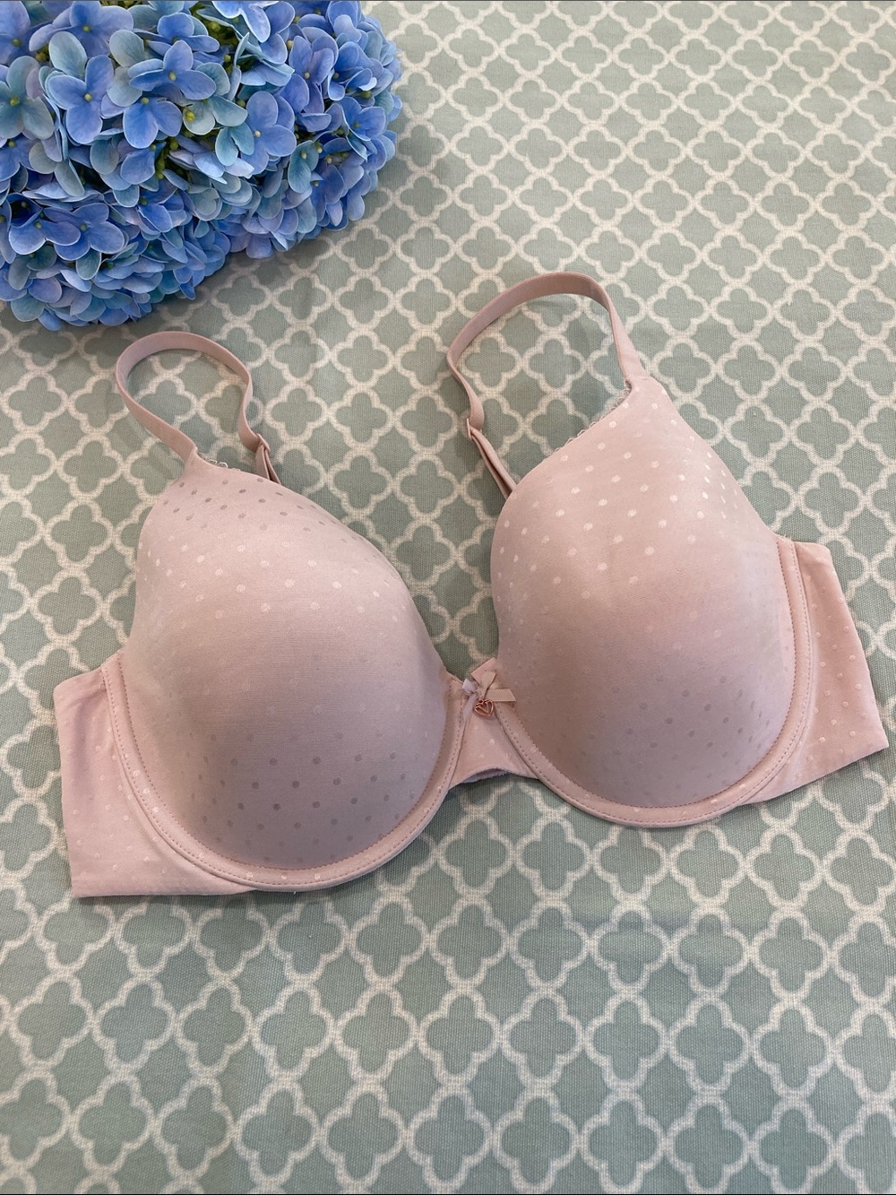 Victoria’s Secret Body Full Coverage Jacquard Light Pink 38D
